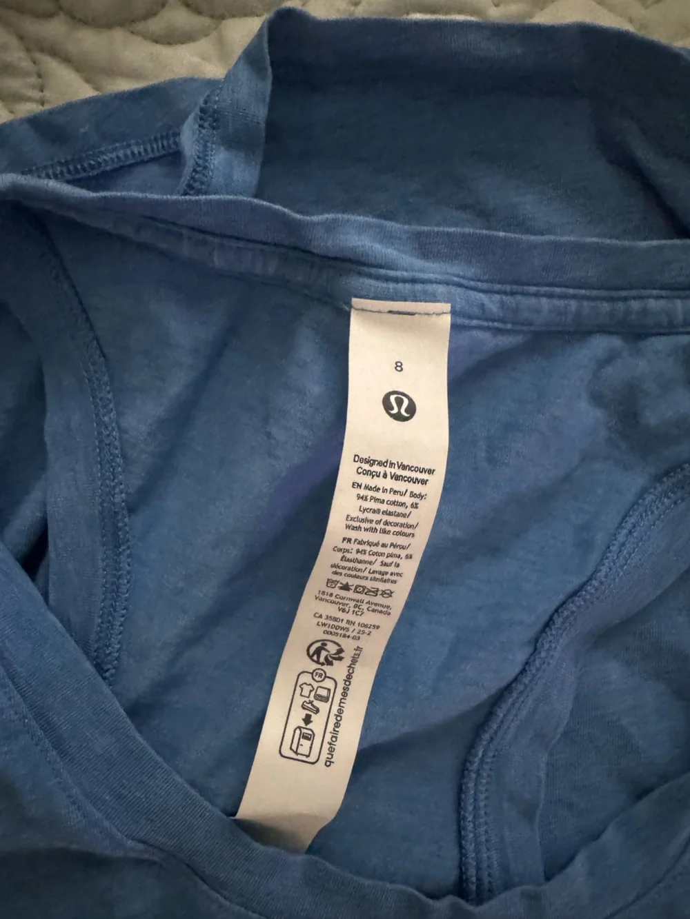 Two Lululemon love tanks